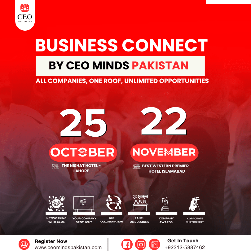 BUSINESS CONNECT PAKISTAN LAHORE AND ISLAMABAD