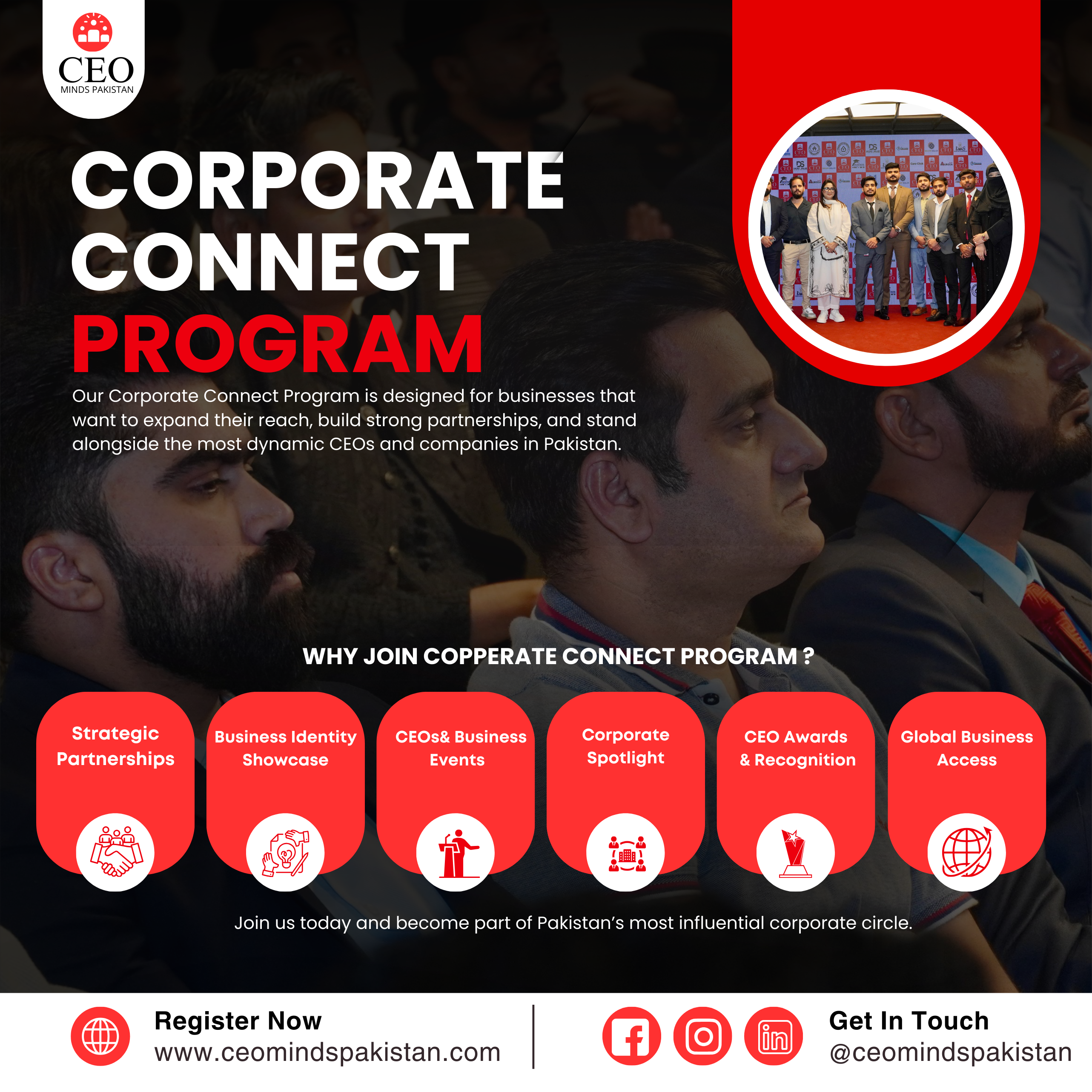 CORPORATE CONNECT PROGRAM PAKISTAN