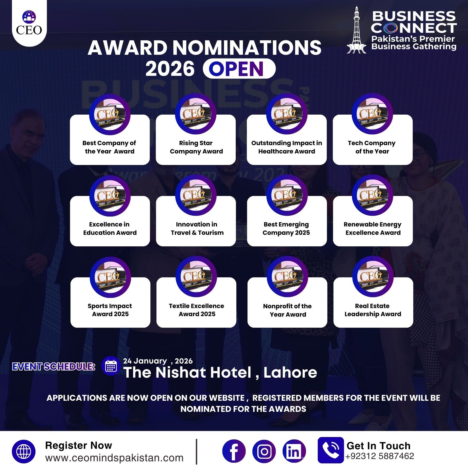 Business Connect Awards Pakistan 2026 | Honoring companies