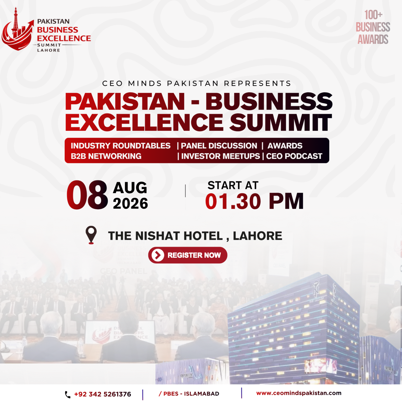 The Pakistan Business Excellence Summit 2026 Lahore