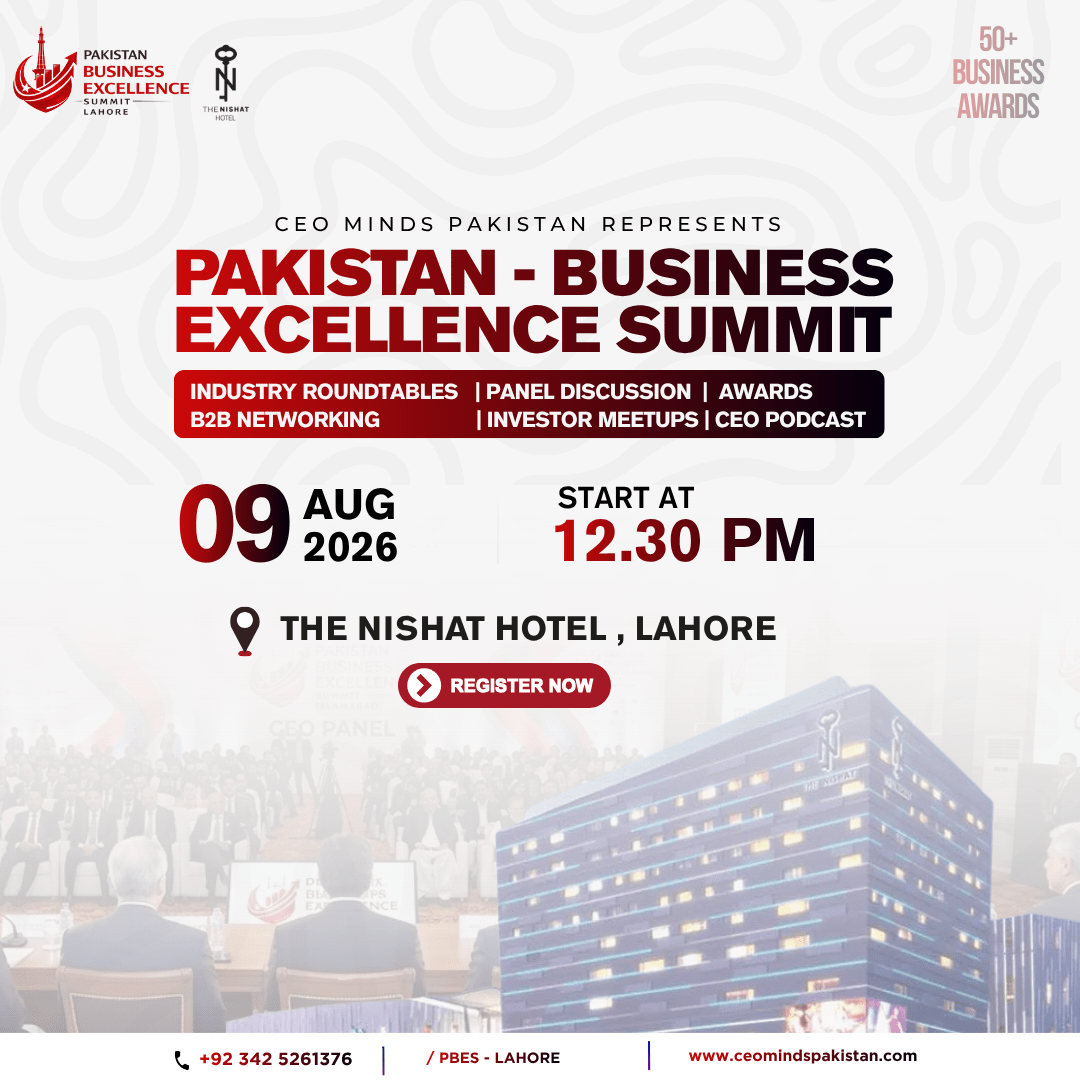 Business Excellence summit 2026 lahore